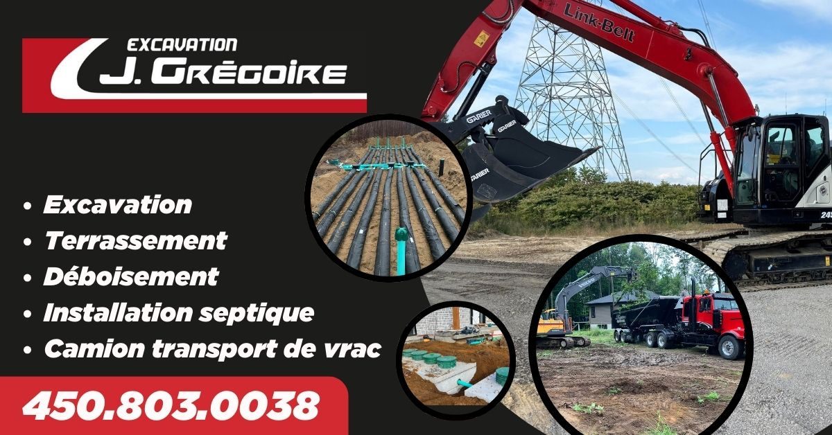 Spécialiste en installation septique à Rawdon