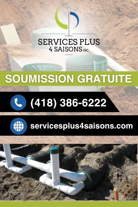 Spécialiste en installation septique dans rive-sud de Québec